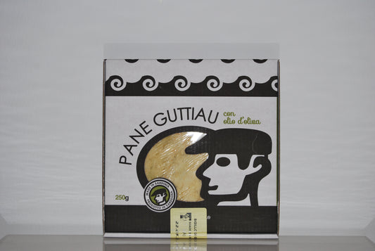 Pane guttiau - Traditional Sardinian bread, crunchy bread sheet wit oil and salt 250g